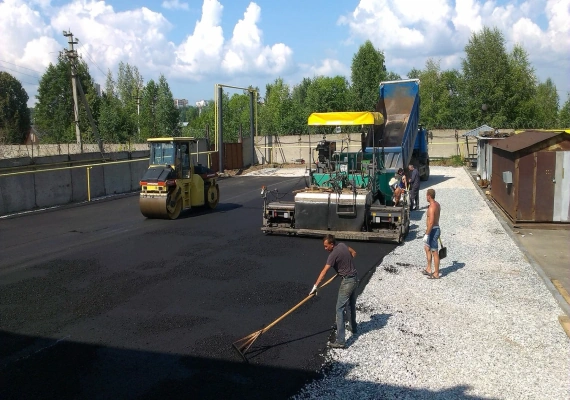 Устройство автодорог в Бакшеево и Шатурском районе